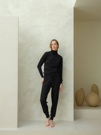 Pantaloni Yoga in Lana Merino Extra Fine