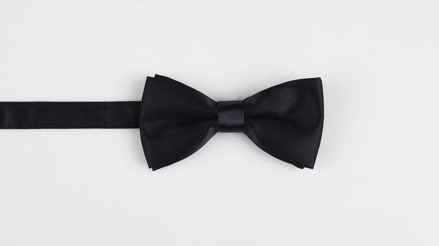 Papillon blu navy pre-annodato