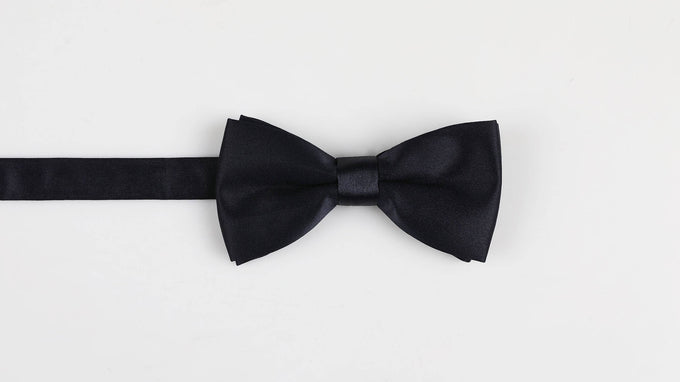 Papillon blu navy pre-annodato