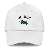 Cappellino da baseball ricamato Olives