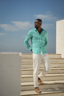 Camicia in flanella da uomo