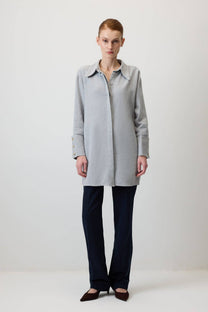 Camicia oversize con polsini larghi