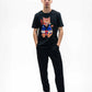 T-shirt Sushi Meowster con gatto maestro di sushi