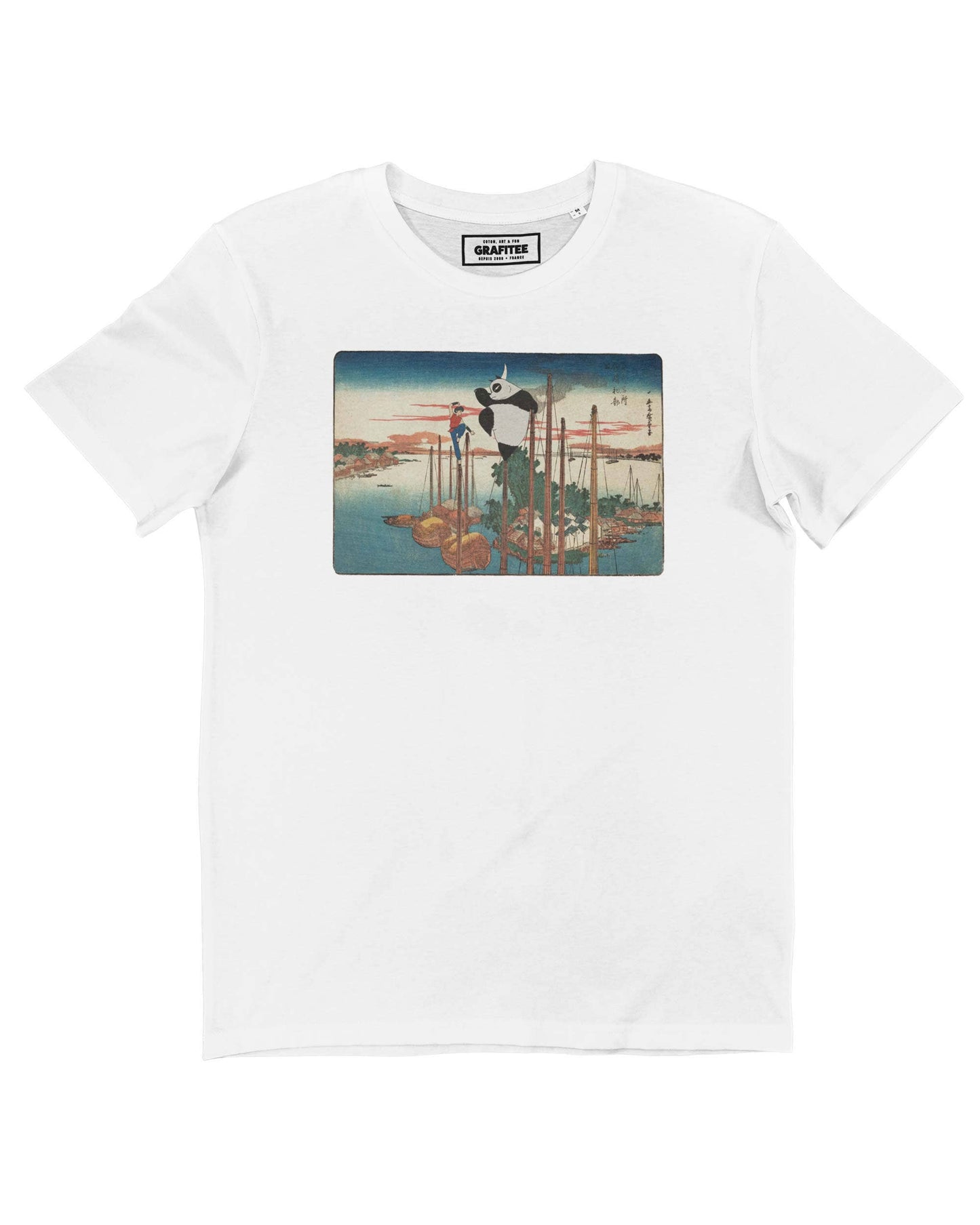 T-shirt Fight Time con stampa manga Ranma