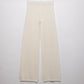 Pantaloni in cotone fine all’uncinetto