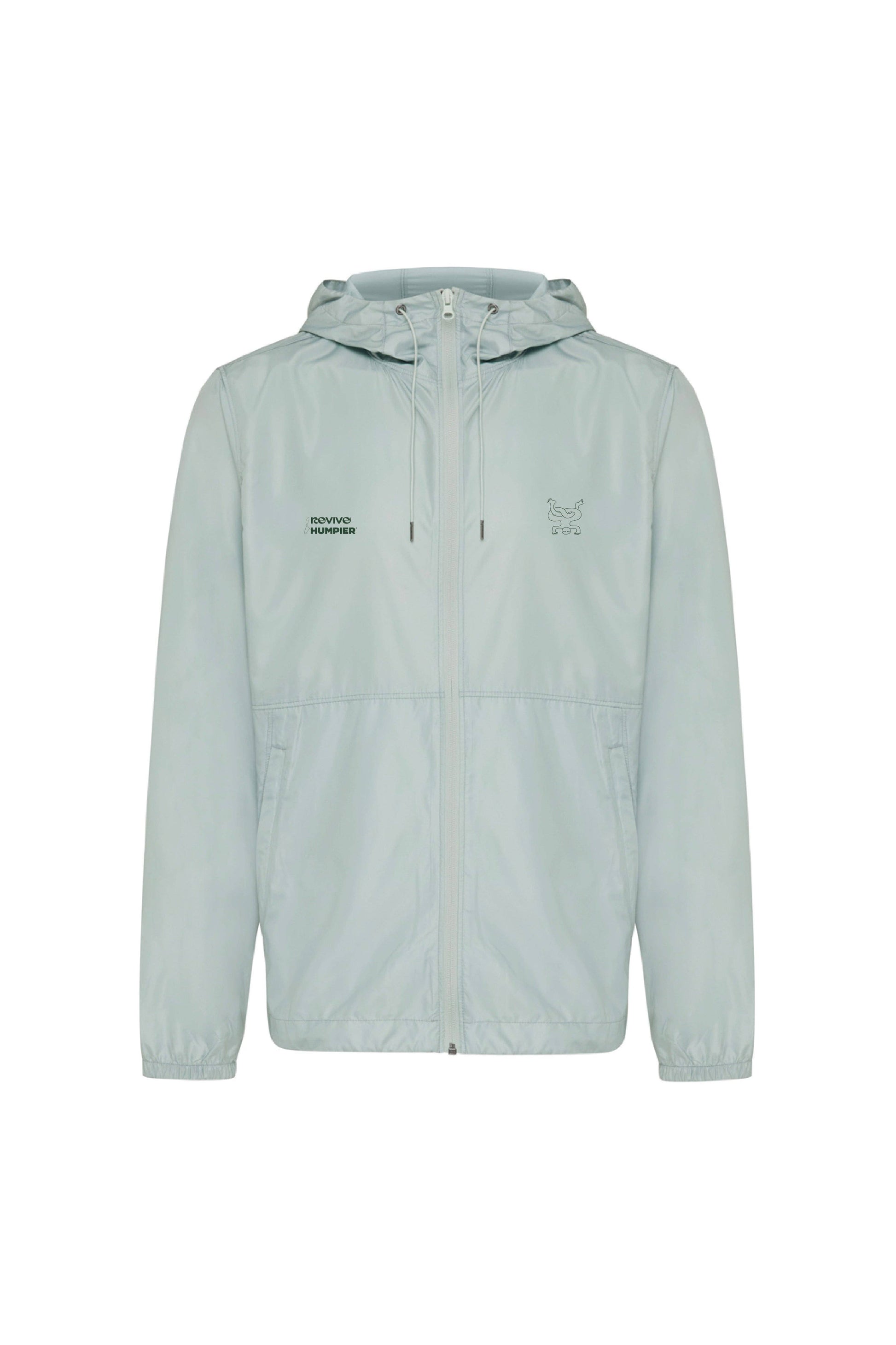 Giacca leggera windbreaker Gym Mood in poliestere riciclato