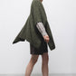 Mantella in maglia con tasche