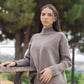 Maglione dolcevita in maglia morbida