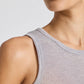 Top smanicato in lana Alberte grigio chiaro mélange