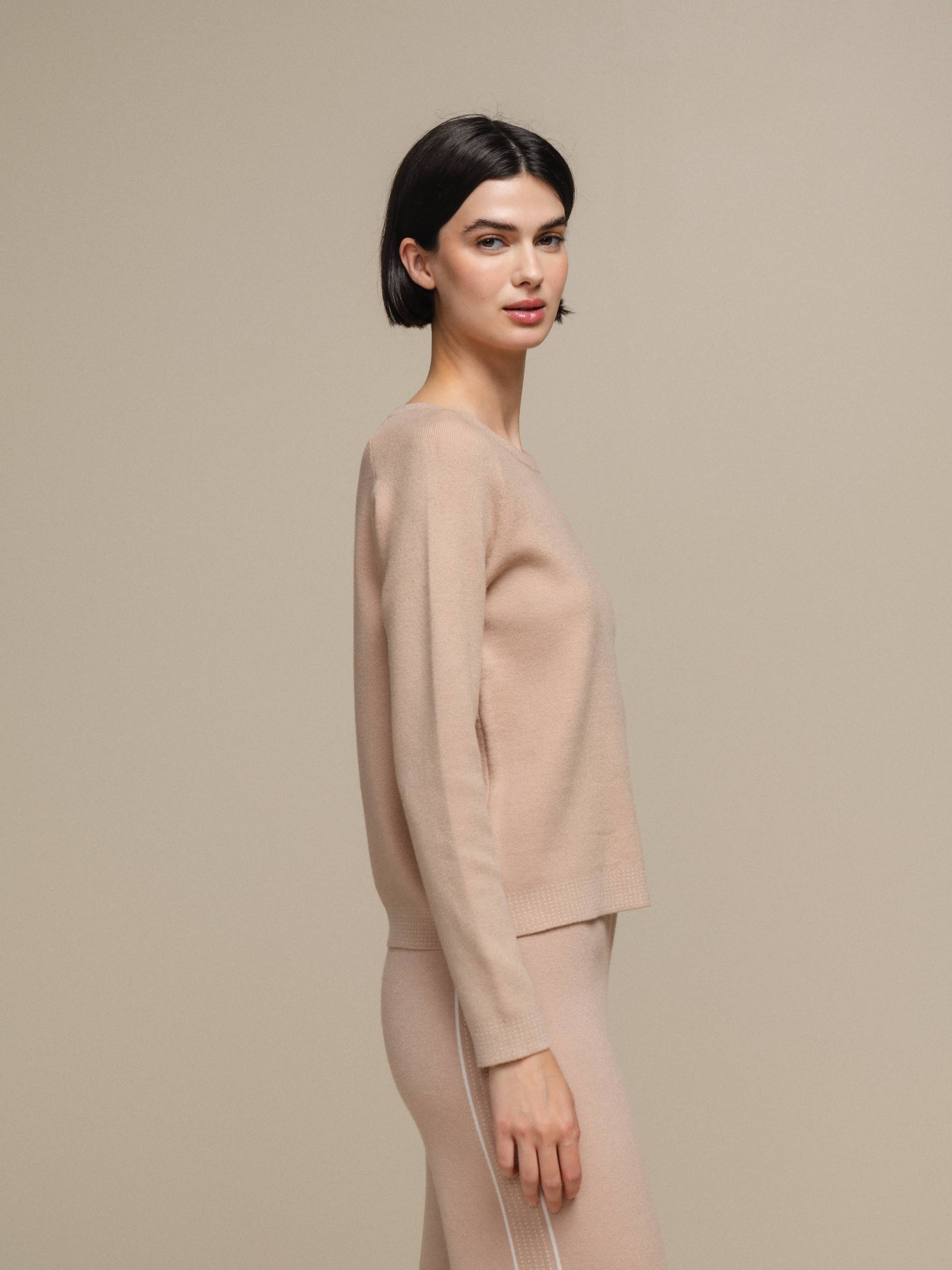 Maglione in maglia morbida in mix viscosa da donna
