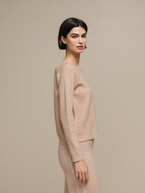 Maglione in maglia morbida in mix viscosa da donna