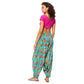 Pantaloni Sarouel Harem Estivi 3 in 1 in Cotone