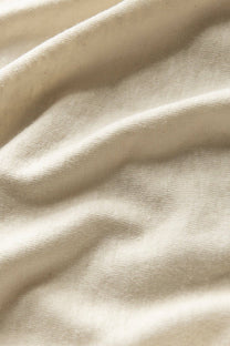 T-shirt uomo in canapa e cotone bio con taschino avorio