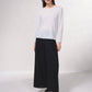 Maglione basic in maglia fine girocollo