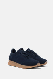 Sneakers bicolori con suola gum