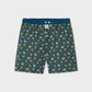 Boxer in cotone biologico con stampa racchette da tennis
