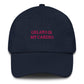Cappellino da baseball con ricamo “Gelato is my cardio”
