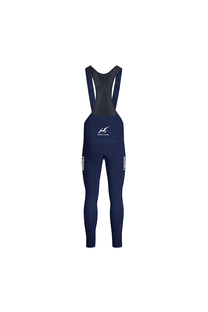 Culotte lunga da ciclismo blu navy