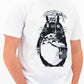 T-shirt Street Totoro con grafica tattoo