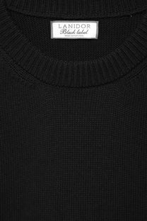 Gilet in maglia rasata girocollo