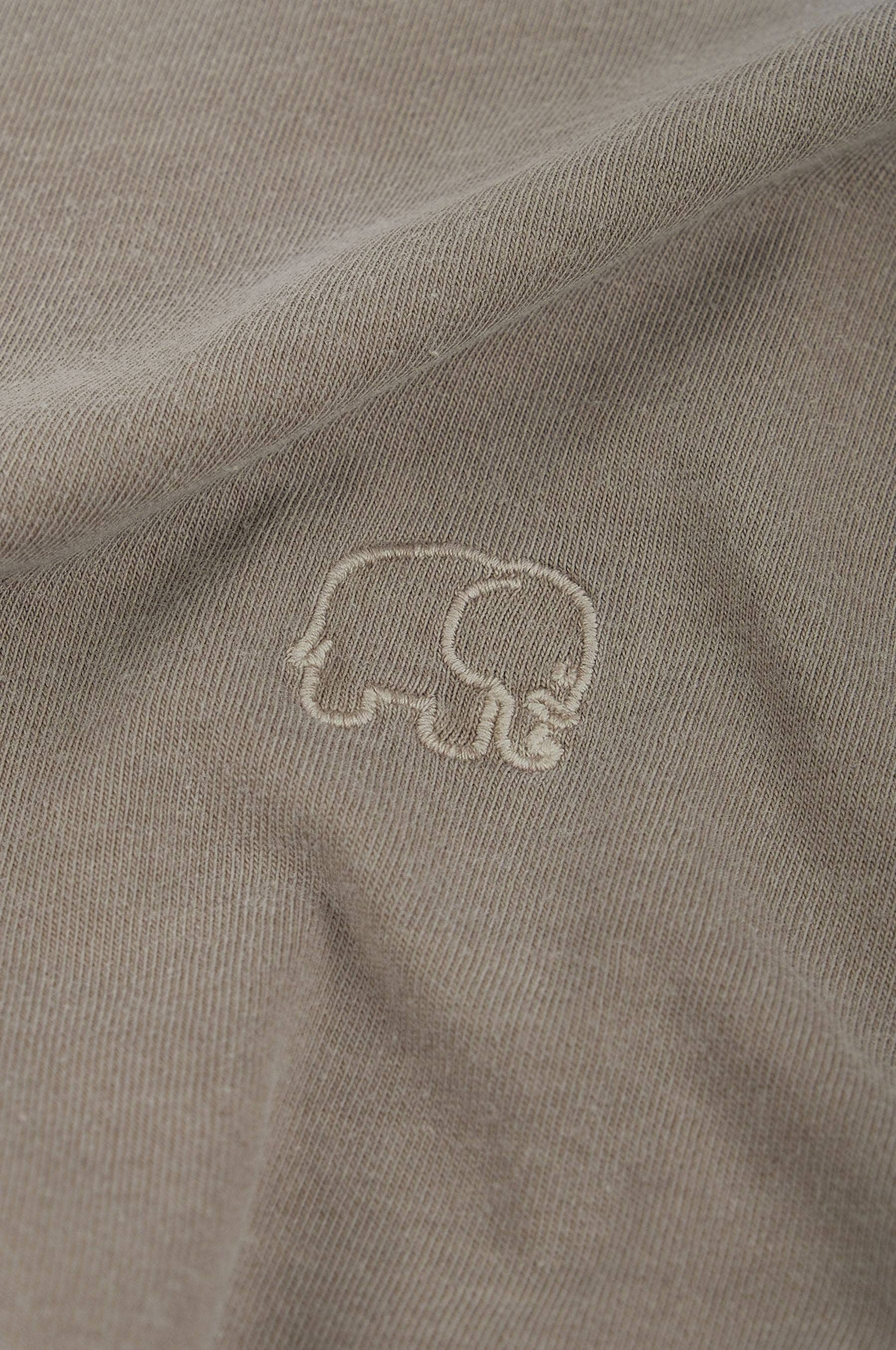 T-shirt oversize pesante in cotone biologico pigment-dyed Brindle