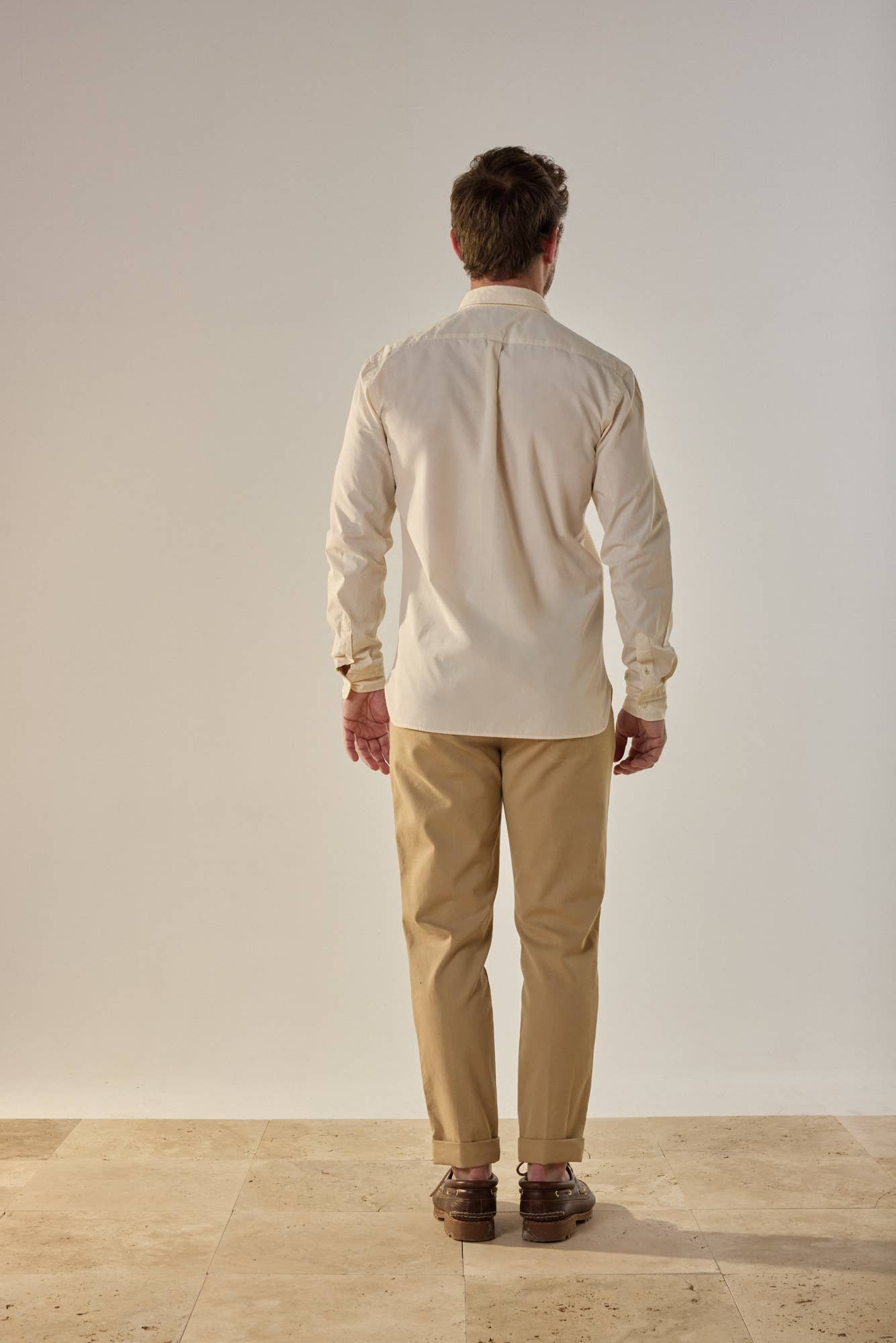 Pantaloni a pieghe Closer Grano