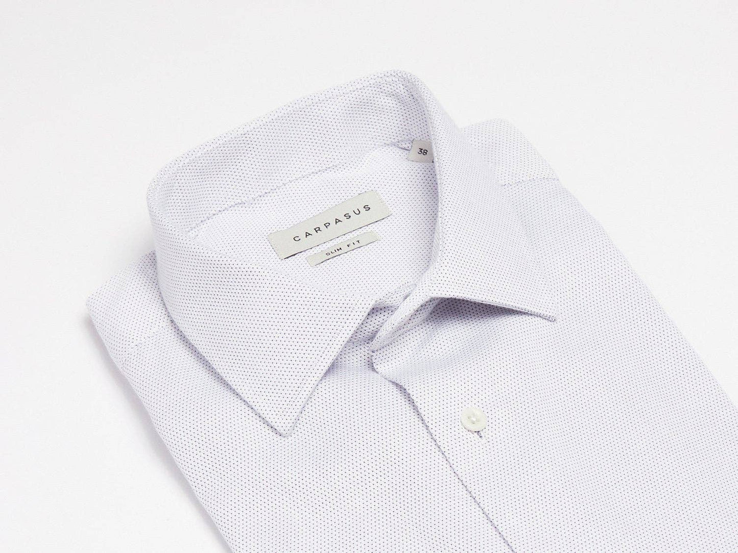 Camicia elegante slim fit blu Lagos