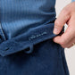 Pantaloni Sundy in velluto a coste blu celeste