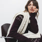 Abito in maglia jacquard in lana