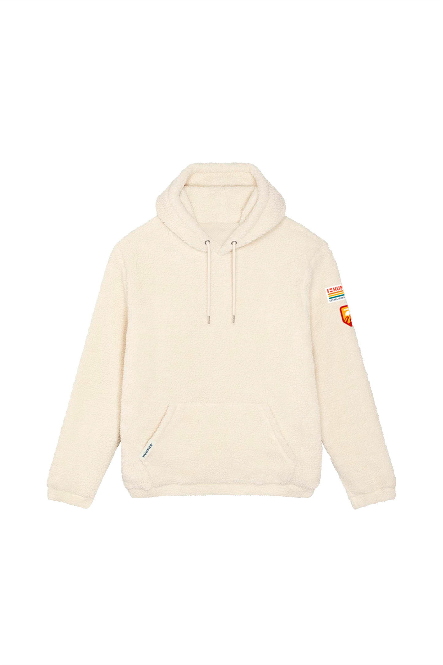 Felpa hoodie Snugger in poliestere riciclato