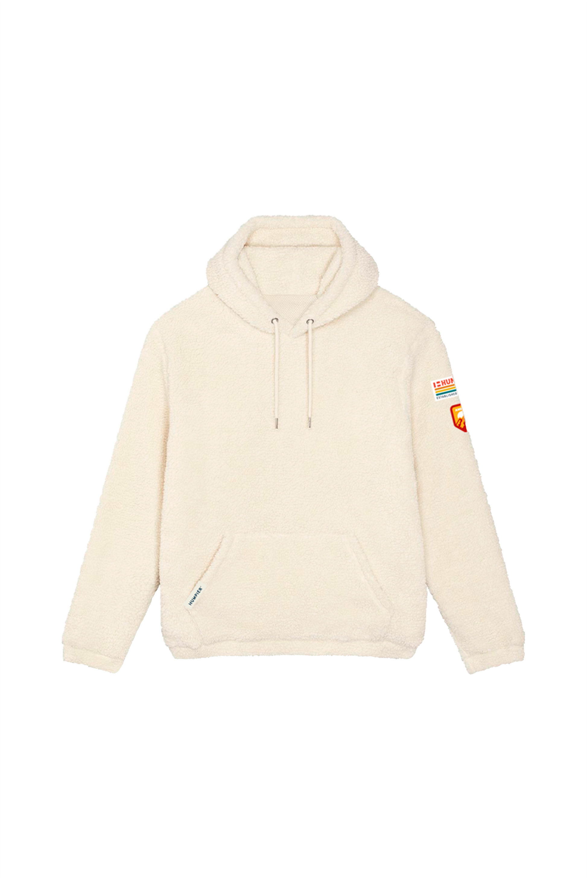 Felpa hoodie Snugger in poliestere riciclato