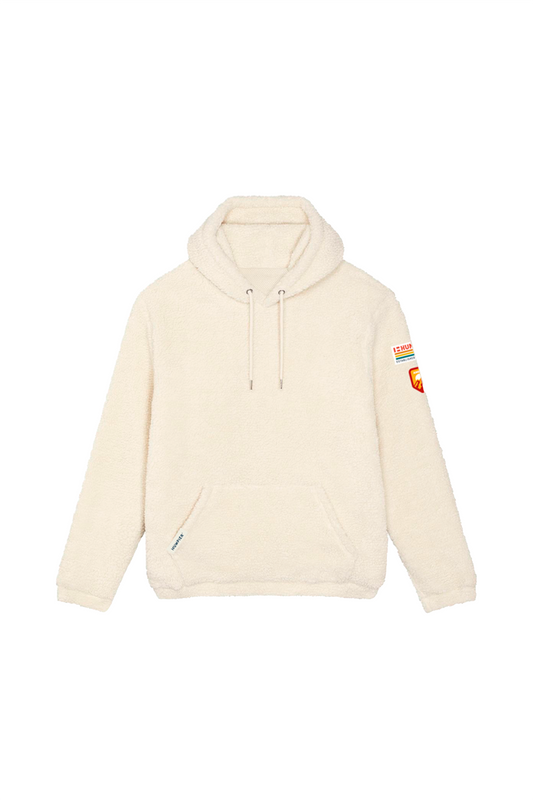 Felpa hoodie Snugger in poliestere riciclato