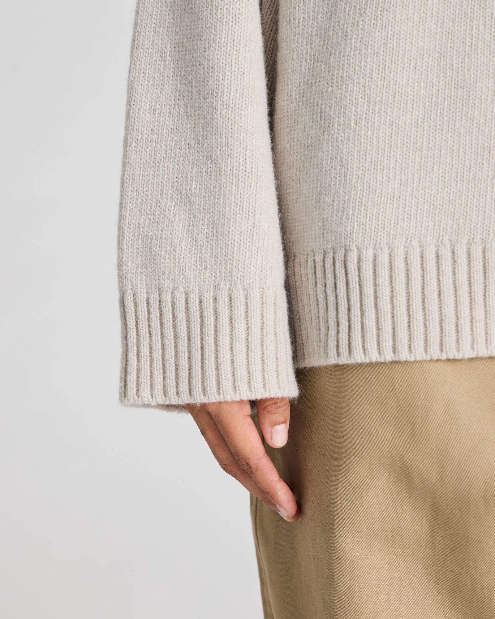 Maglione dolcevita Mandie in lana d’agnello