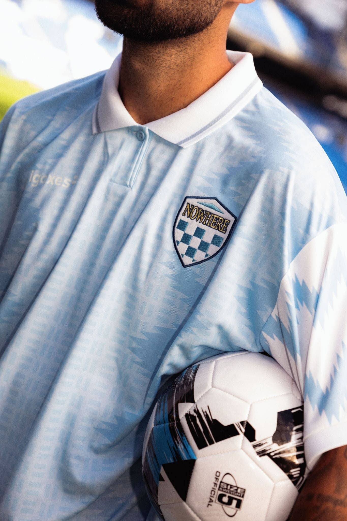 Maglia da calcio solidale in poliestere riciclato