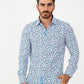 Camicia slim con stampa grafica