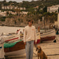 T-shirt a manica lunga in cotone biologico Le Mediterraneé
