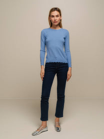 Jeans skinny da donna in denim