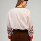 Camicia rosa SISKA ricamata in popeline di cotone