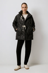 Cappotto trapuntato oversize