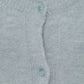 Cardigan in maglia rasata con maniche 3/4