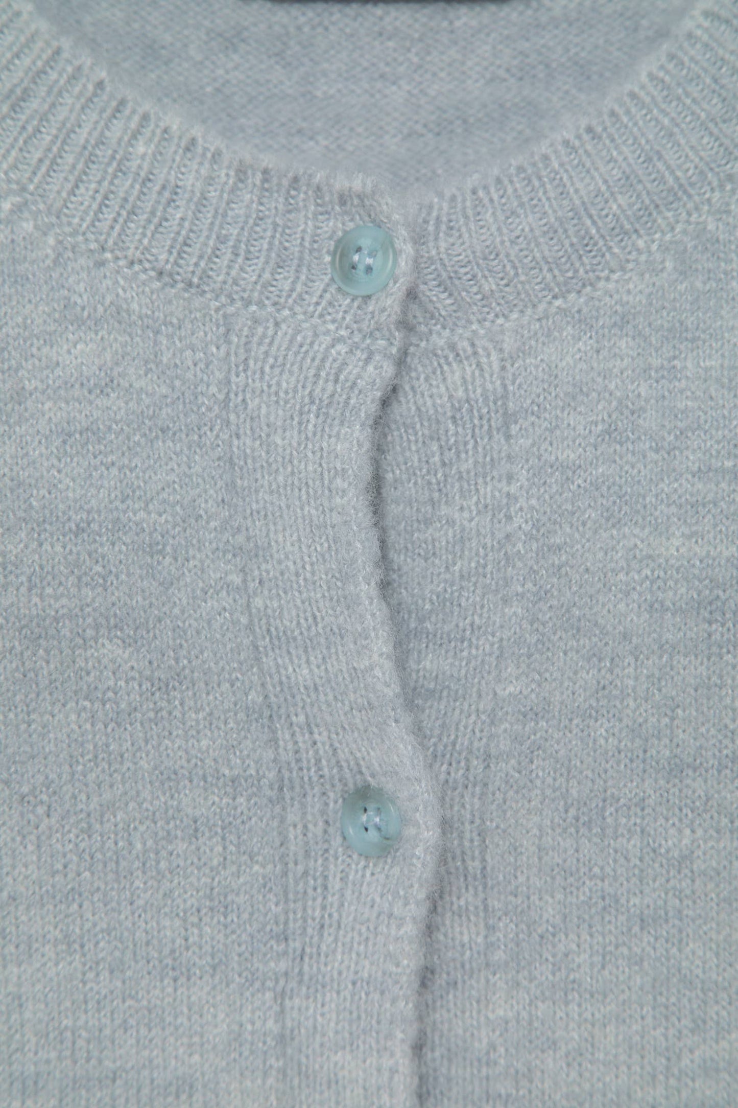 Cardigan in maglia rasata con maniche 3/4