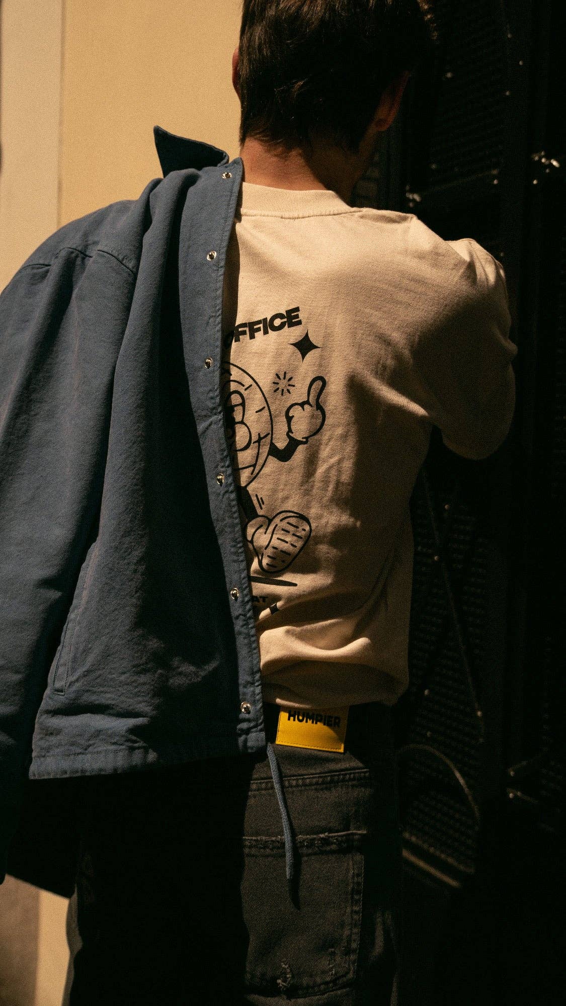 Pantaloni in denim Lucky Ride in cotone biologico