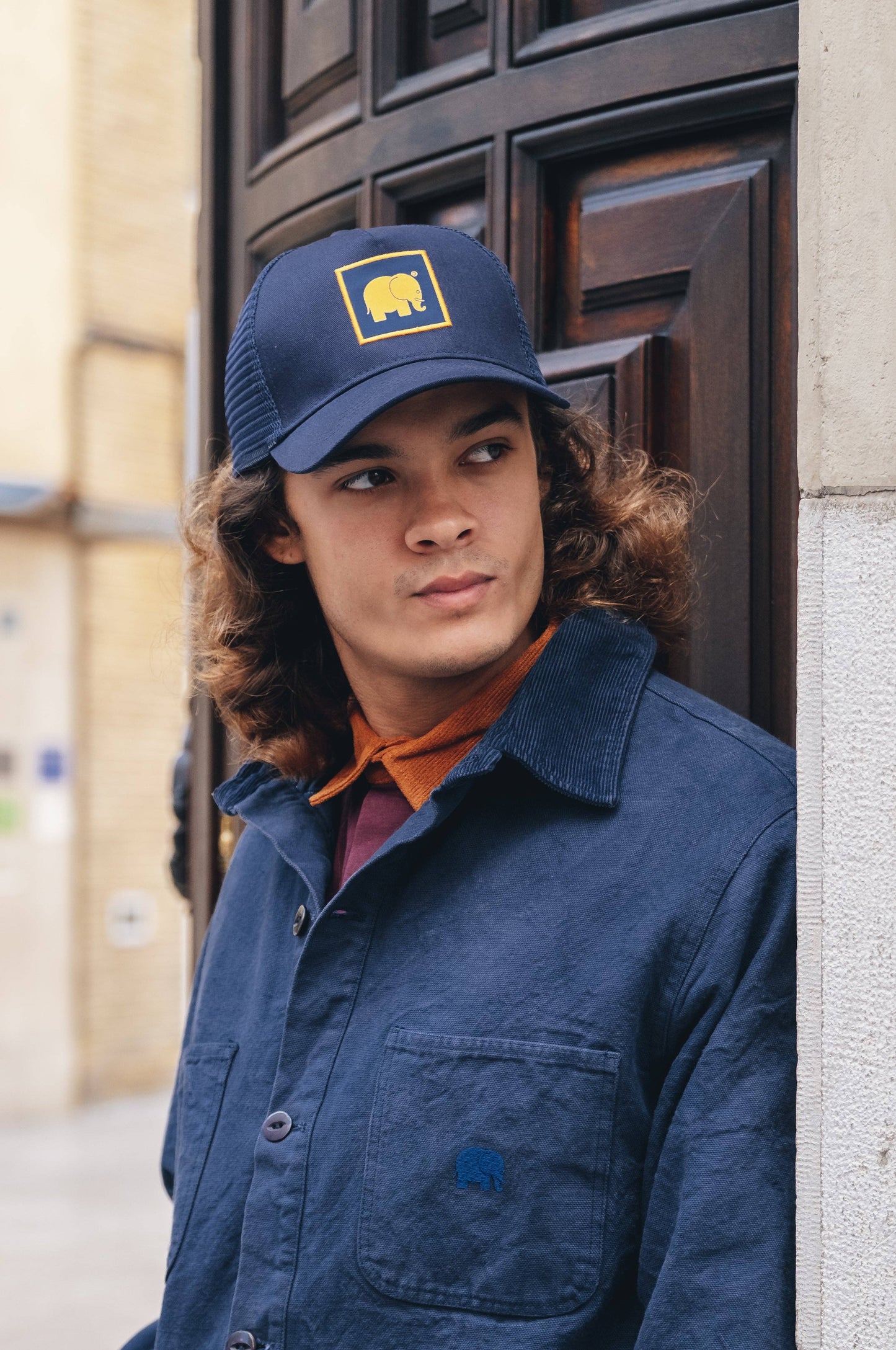 Cappellino Trucker Tonal Blu Navy