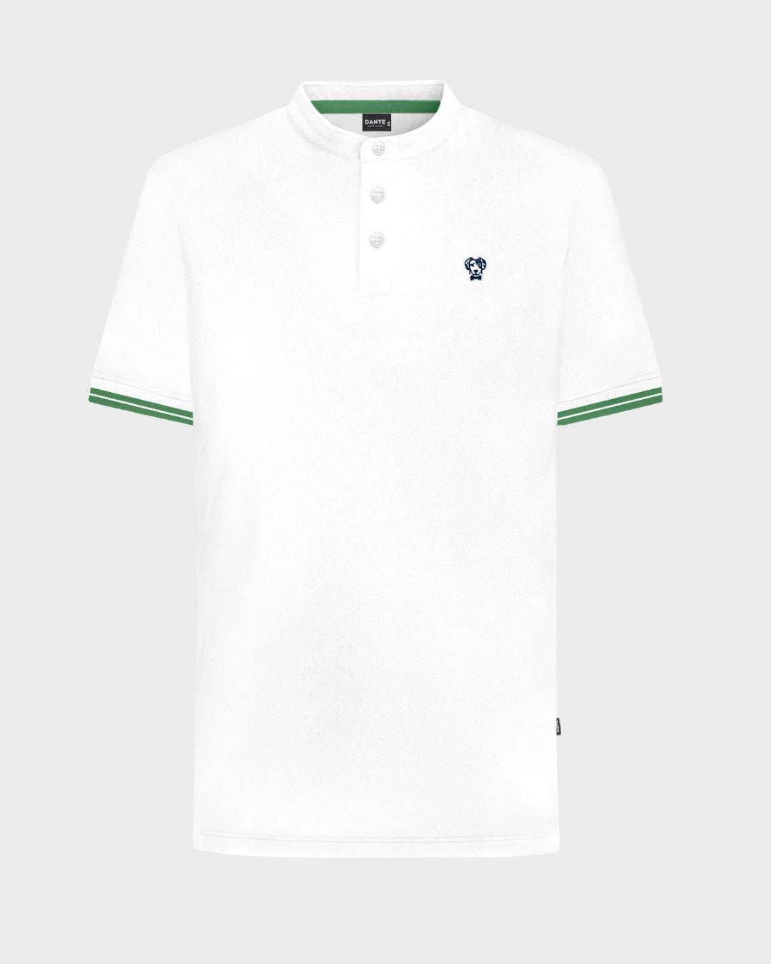 Polo antimacchia in cotone elasticizzato