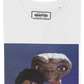 T-shirt unisex in cotone biologico con stampa E.T.