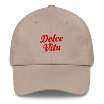 Cappellino da baseball ricamato Dolce Vita
