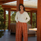 Pantaloni Tie-Dye in Viscosa a Gamba Ampia