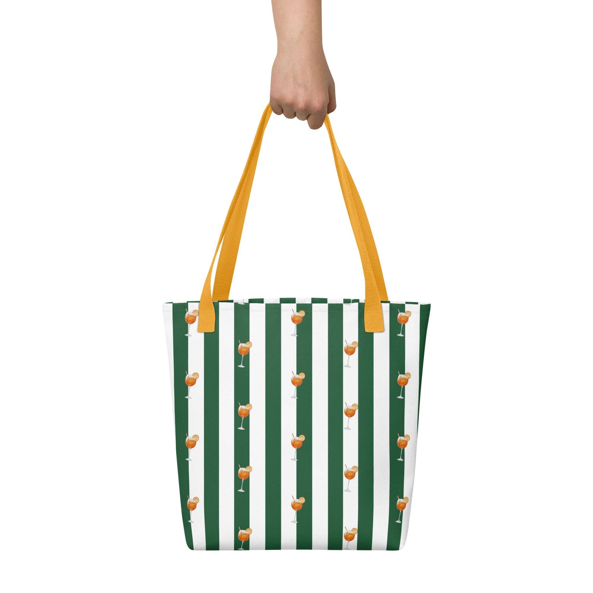 Borsa tote a righe Spritz