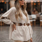 Maglione in maglia a coste con motivo jacquard