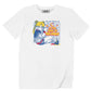 T-shirt streetwear Sailor con stampa manga graffiti